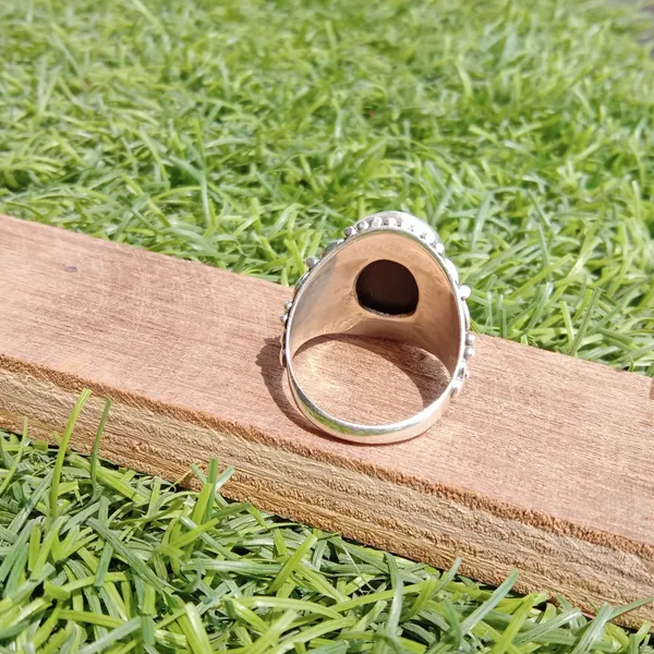 Silver_&_Multicolor_Sterling_Silver_925_Premium_&_Elegant_Boho_Ring_For_Girls_&_Women
