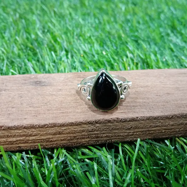 Silver_&_Black_Sterling_Silver_925_Premium_&_Elegant_Boho_Ring_For_Girls_&_Women