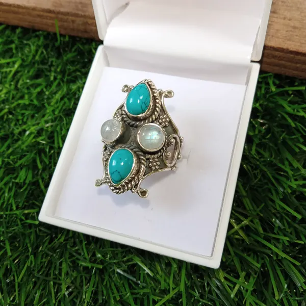 Silver_&_Blue_&_Multicolor_Sterling_Silver_925_Premium_&_Elegant_Designer_Ring_For_Girls_&_Women