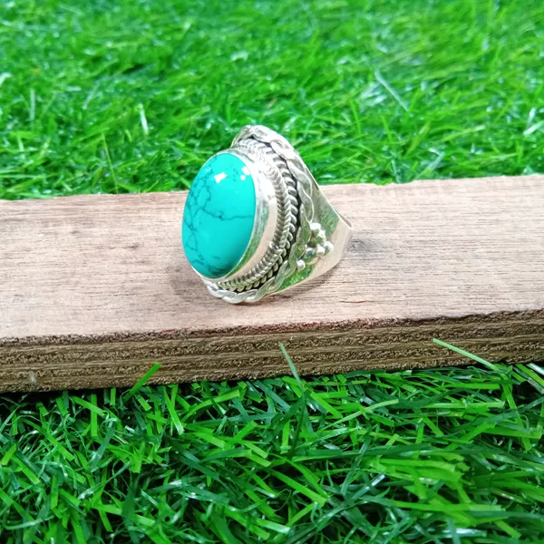 Silver_&_Blue_Sterling_Silver_925_Premium_&_Elegant_Designer_Ring_For_Girls_&_Women