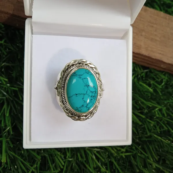 Silver_&_Blue_Sterling_Silver_925_Premium_&_Elegant_Designer_Ring_For_Girls_&_Women