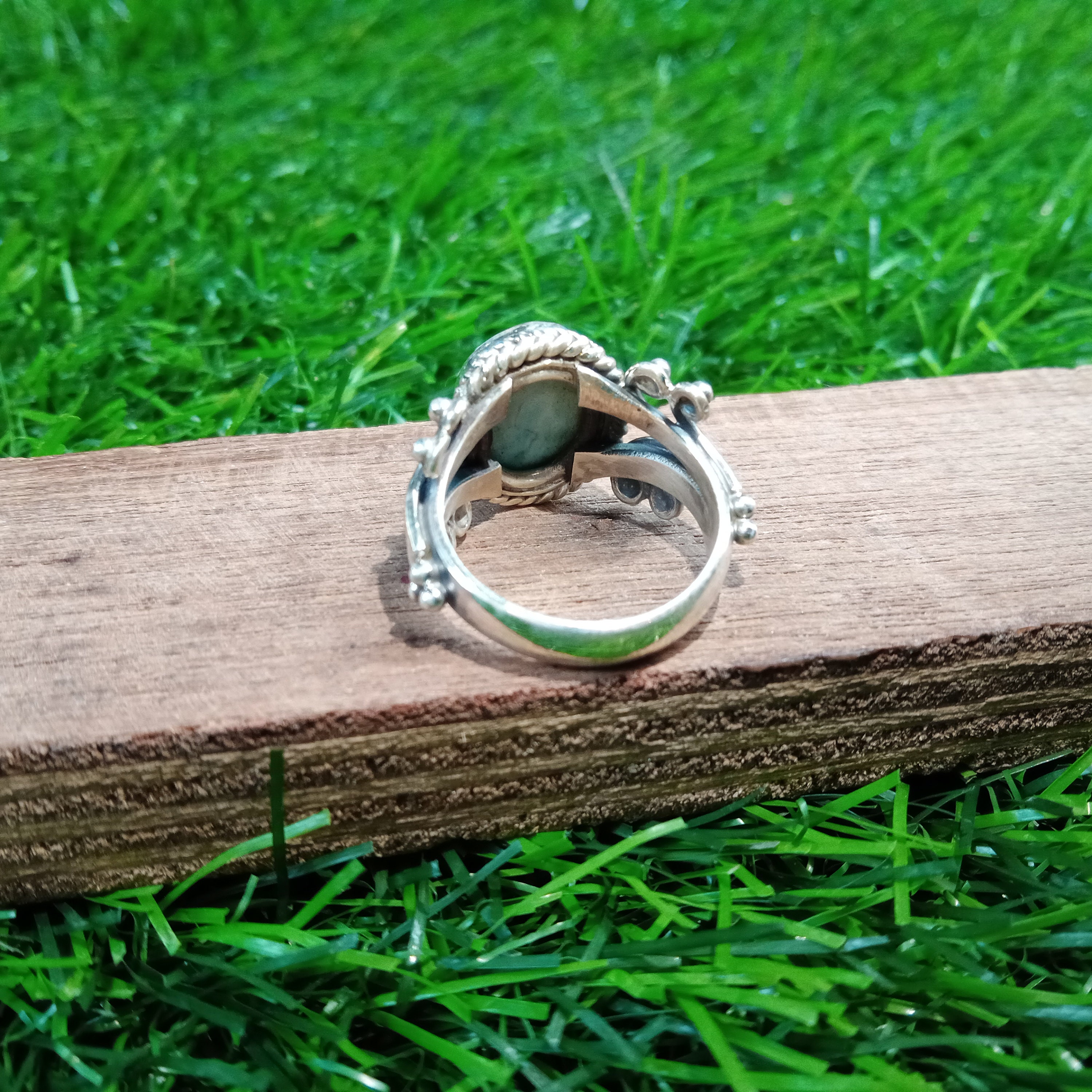 Silver_&_Golden_Sterling_Silver_925_Premium_&_Elegant_Boho_Ring_For_Girls_&_Women