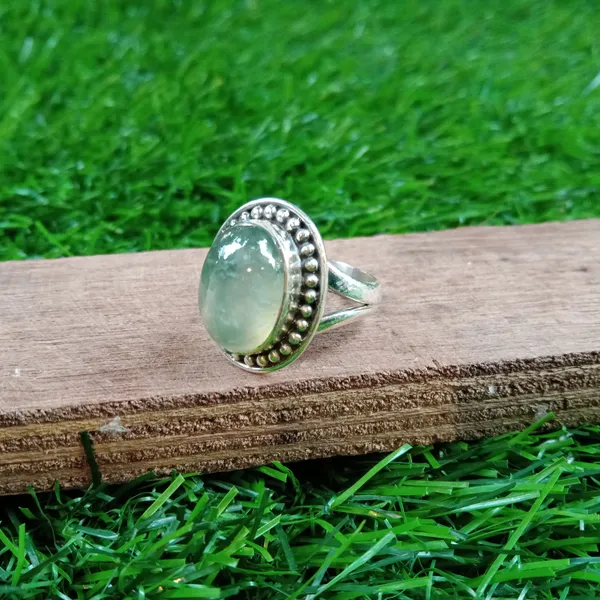 Silver_&_Green_Sterling_Silver_925_Premium_&_Elegant_Boho_Ring_For_Girls_&_Women