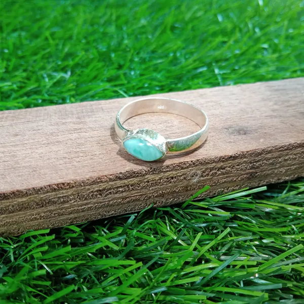 Silver_&_Sky_Blue_Sterling_Silver_925_Premium_&_Elegant_Boho_Ring_For_Girls_&_Women