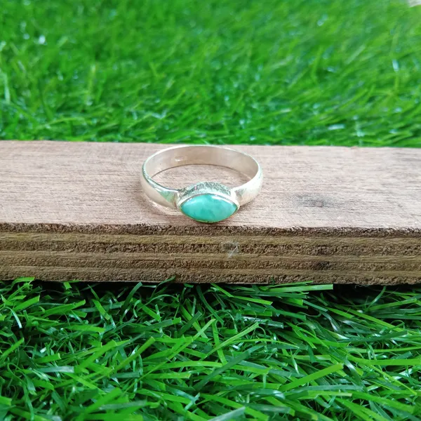 Silver_&_Sky_Blue_Sterling_Silver_925_Premium_&_Elegant_Boho_Ring_For_Girls_&_Women