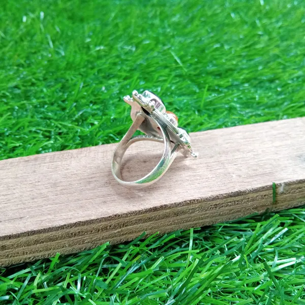 Silver_&_Black_Sterling_Silver_925_Premium_&_Elegant_Boho_Ring_For_Girls_&_Women