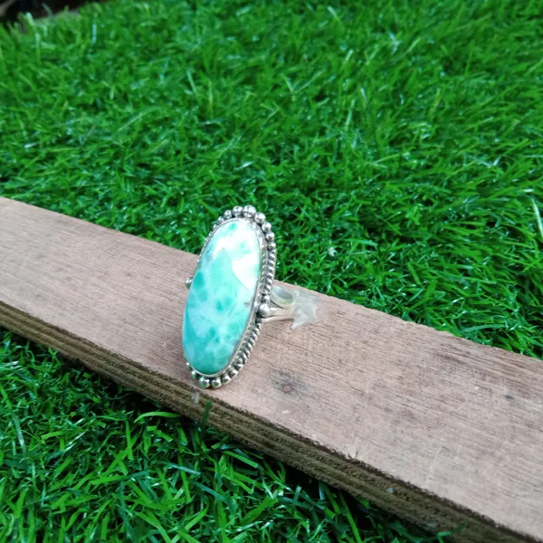 Silver_&_Sky_Blue_Sterling_Silver_925_Premium_&_Elegant_Boho_Ring_For_Girls_&_Women