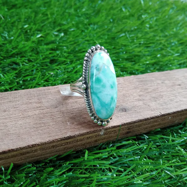 Silver_&_Sky_Blue_Sterling_Silver_925_Premium_&_Elegant_Boho_Ring_For_Girls_&_Women