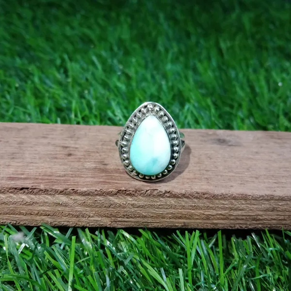 Silver_&_Sky_Blue_Sterling_Silver_925_Premium_&_Elegant_Boho_Ring_For_Girls_&_Women