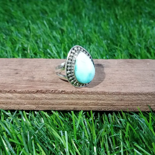 Silver_&_Sky_Blue_Sterling_Silver_925_Premium_&_Elegant_Boho_Ring_For_Girls_&_Women