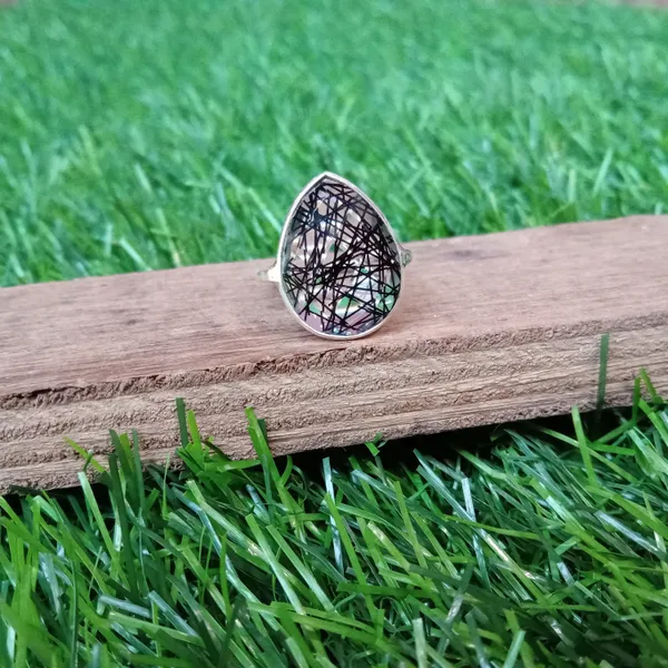 Silver_&_Black_Sterling_Silver_925_Premium_&_Elegant_Boho_Ring_For_Girls_&_Women
