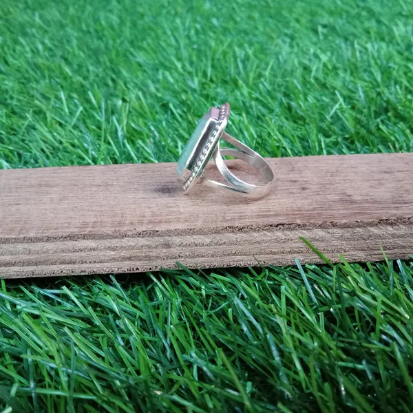 Silver_&_Aqua_Blue_Sterling_Silver_925_Premium_&_Elegant_Handmade_Ring_For_Girls_&_Women