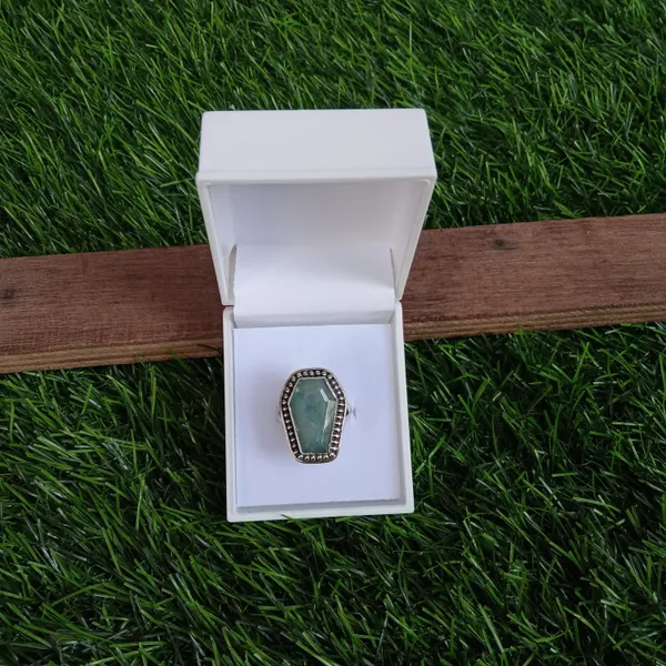 Silver_&_Aqua_Blue_Sterling_Silver_925_Premium_&_Elegant_Handmade_Ring_For_Girls_&_Women
