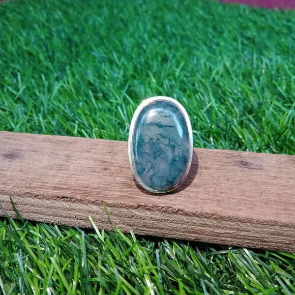 Silver_&_Green_Sterling_Silver_925_Premium_&_Elegant_Boho_Ring_For_Girls_&_Women