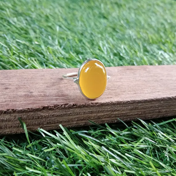 Silver_&_Yellow_Sterling_Silver_925_Premium_&_Elegant_Boho_Ring_For_Girls_&_Women