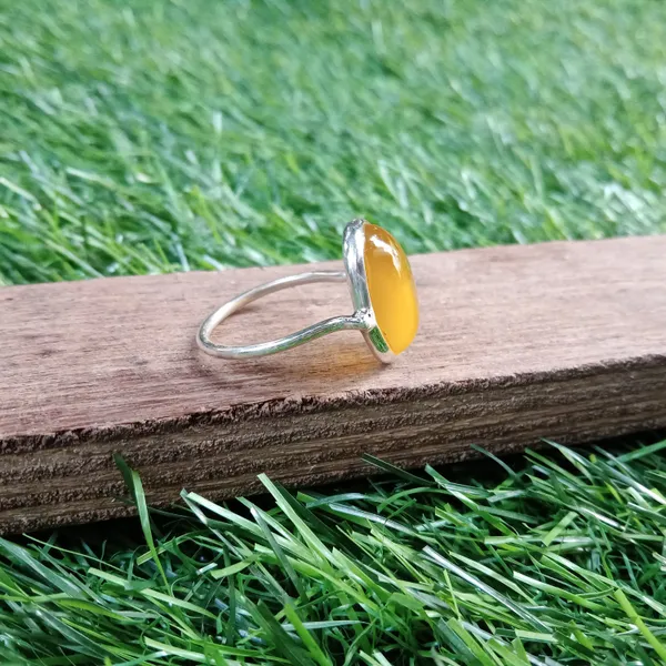 Silver_&_Yellow_Sterling_Silver_925_Premium_&_Elegant_Boho_Ring_For_Girls_&_Women