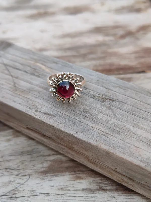 Silver_&_Purple_Sterling_Silver_925_Premium_&_Elegant_Boho_Ring_For_Girls_&_Women