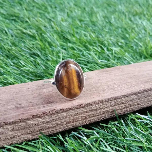 Silver_&_Brown_Sterling_Silver_925_Premium_&_Elegant_Boho_Ring_For_Girls_&_Women