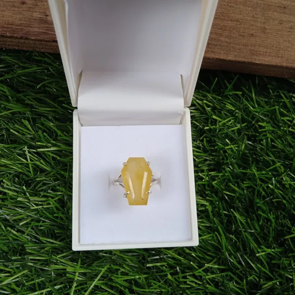 Silver_&_Yellow_Sterling_Silver_925_Premium_&_Elegant_Boho_Ring_For_Girls_&_Women