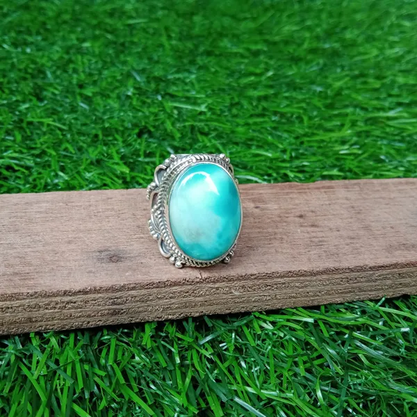 Silver_&_Blue_Sterling_Silver_925_Premium_&_Elegant_Boho_Ring_For_Girls_&_Women
