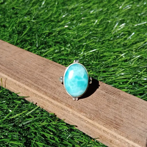 Silver_&_Blue_Sterling_Silver_925_Premium_&_Elegant_Boho_Ring_For_Girls_&_Women