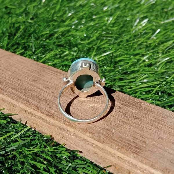 Silver_&_Blue_Sterling_Silver_925_Premium_&_Elegant_Boho_Ring_For_Girls_&_Women