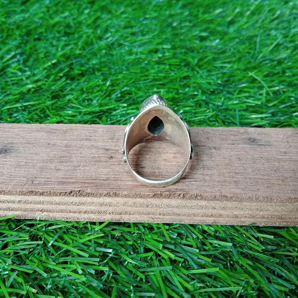 Silver_&_Blue_Sterling_Silver_925_Premium_&_Elegant_Boho_Ring_For_Girls_&_Women