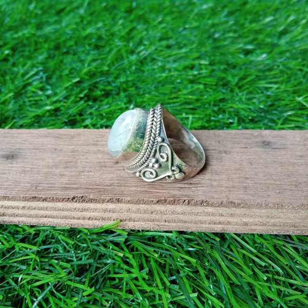 Silver_&_White_With_Blue_Sterling_Silver_925_Premium_&_Elegant_Designer_Ring_For_Girls_&_Women