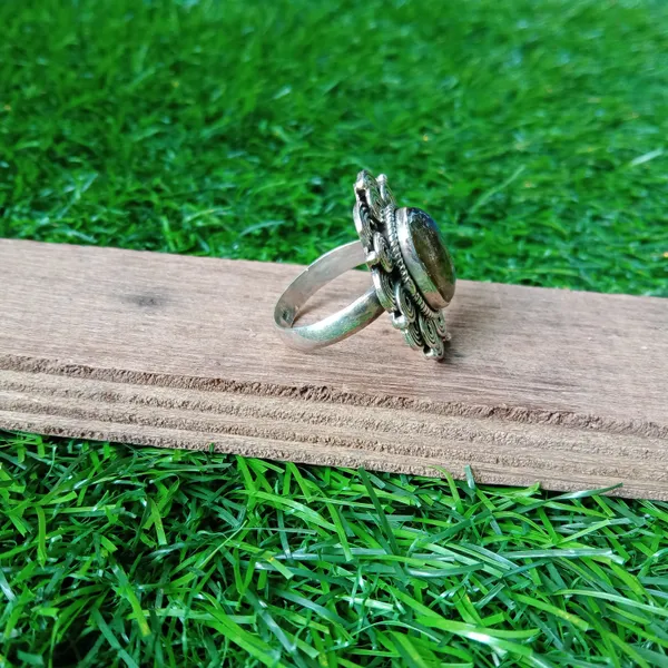 Silver_&_Blue_Sterling_Silver_925_Premium_&_Elegant_Statement_Ring_For_Girls_&_Women