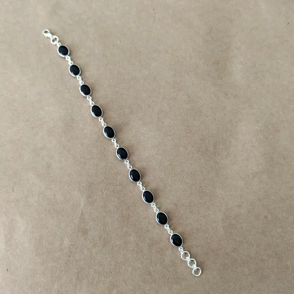 Silver_Sterling_Silver_925_Premium_&_Elegant_Beaded_Bracelet_For_Girls_&_Women