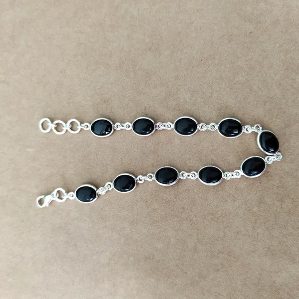Silver_Sterling_Silver_925_Premium_&_Elegant_Beaded_Bracelet_For_Girls_&_Women