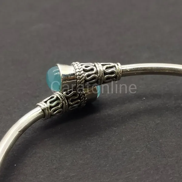 Silver_&_Blue_Sterling_Silver_925_Premium_&_Elegant_Designer_Bracelet_For_Girls_&_Women