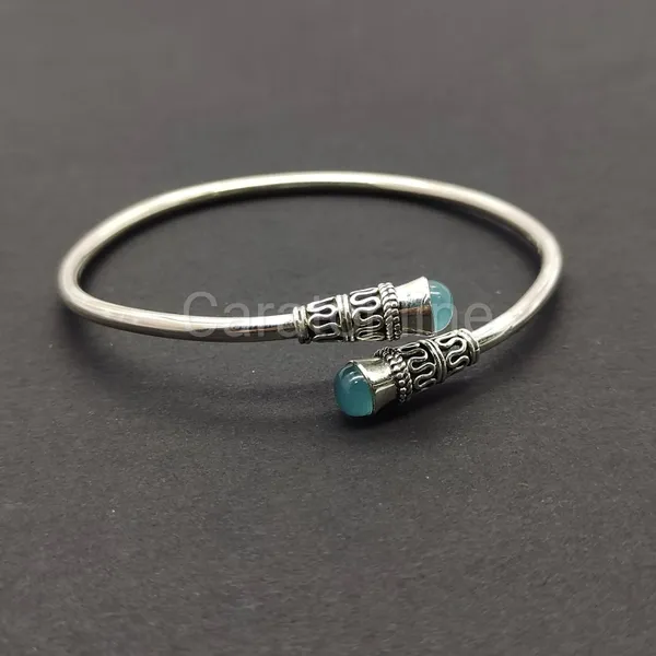 Silver_&_Blue_Sterling_Silver_925_Premium_&_Elegant_Designer_Bracelet_For_Girls_&_Women