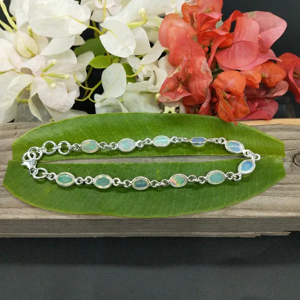 Silver_Sterling_Silver_925_Premium_&_Elegant_Beaded_Bracelet_For_Girls_&_Women