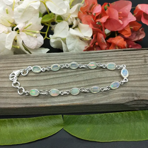 Silver_Sterling_Silver_925_Premium_&_Elegant_Beaded_Bracelet_For_Girls_&_Women