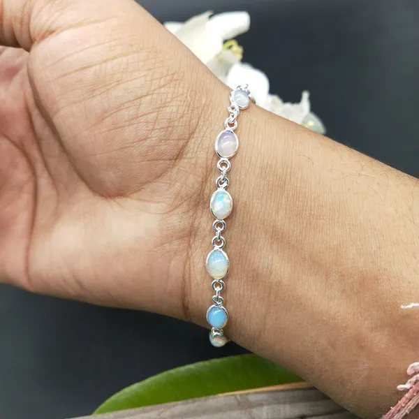 Silver_Sterling_Silver_925_Premium_&_Elegant_Beaded_Bracelet_For_Girls_&_Women