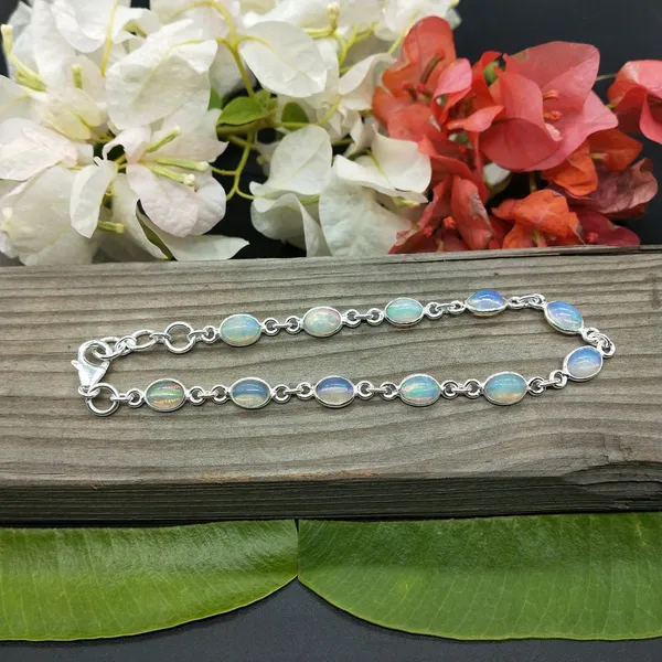 Silver_Sterling_Silver_925_Premium_&_Elegant_Beaded_Bracelet_For_Girls_&_Women