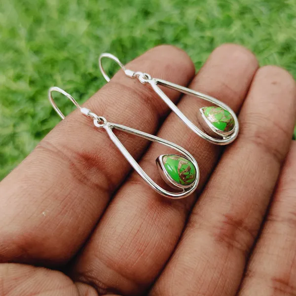 Silver_&_Green_925_Premium_&_Elegant_Handmade_Ring_For_Girls_&_Women