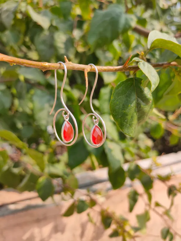 Silver_&_Red_Sterling_Silver_925_Premium_&_Elegant_Handmade_Ring_For_Girls_&_Women