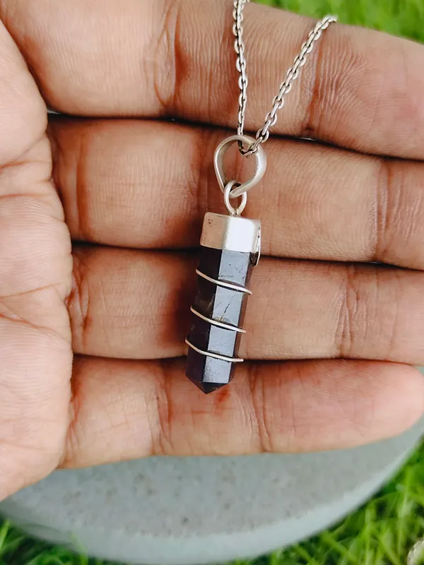 Silver_&_Pink_Sterling_Silver_925_Premium_&_Elegant_Boho_Pendant_For_Girls_&_Women
