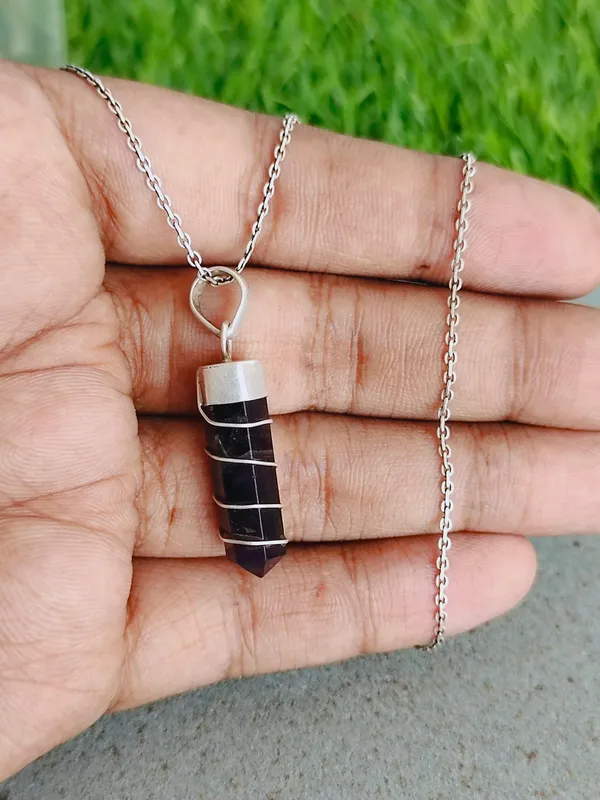 Silver_&_Pink_Sterling_Silver_925_Premium_&_Elegant_Boho_Pendant_For_Girls_&_Women