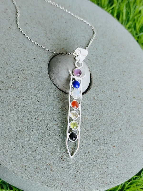 Silver_&_Multicolor_Sterling_Silver_925_Premium_&_Elegant_Designer_Necklace_For_Girls_&_Women
