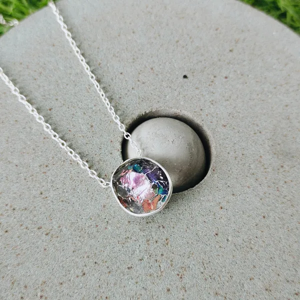 Silver_&_Blue_Sterling_Silver_925_Premium_&_Elegant_Boho_Necklace_For_Girls_&_Women