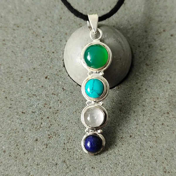 Silver_&_Multi_&_Color_Sterling_Silver_925_Premium_&_Elegant_Designer_Necklace_For_Girls_&_Women