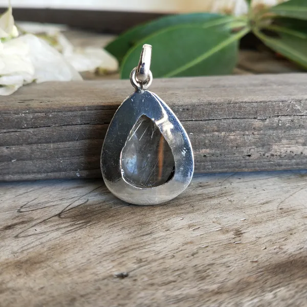 Silver_&_White_With_Blue_Sterling_Silver_925_Premium_&_Elegant_Boho_Pendant_For_Girls_&_Women