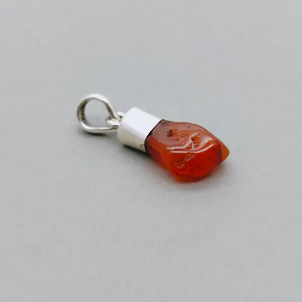 Silver_&_Orange_Sterling_Silver_925_Premium_&_Elegant_Boho_Pendant_For_Girls_&_Women