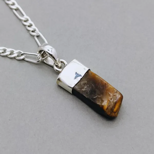 Silver_&_Yellow_Sterling_Silver_925_Premium_&_Elegant_Boho_Pendant_For_Girls_&_Women