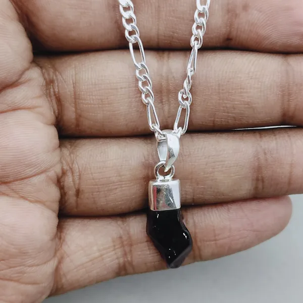 Silver_&_Red_Sterling_Silver_925_Premium_&_Elegant_Boho_Pendant_For_Girls_&_Women