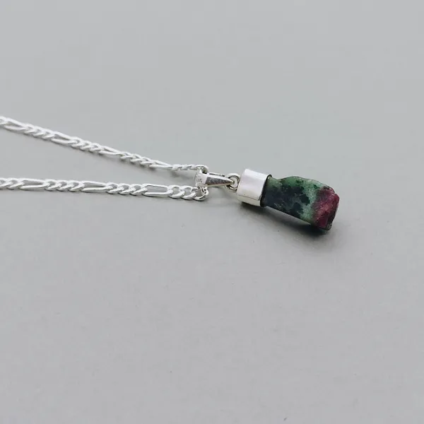 Silver_&_Red_&_Green_Sterling_Silver_925_Premium_&_Elegant_Boho_Pendant_For_Girls_&_Women