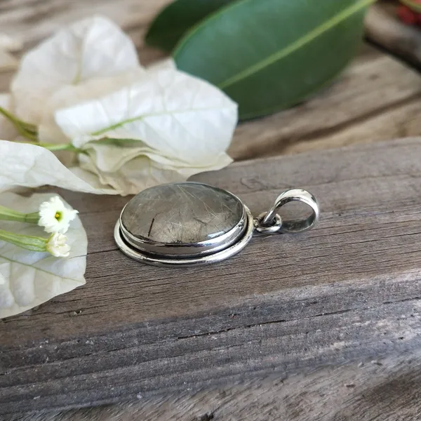 Silver_&_Golden_Sterling_Silver_925_Premium_&_Elegant_Boho_Pendant_For_Girls_&_Women